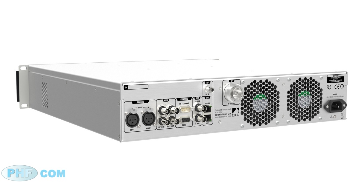 Façade arrière émetteur FM TX1000 V3